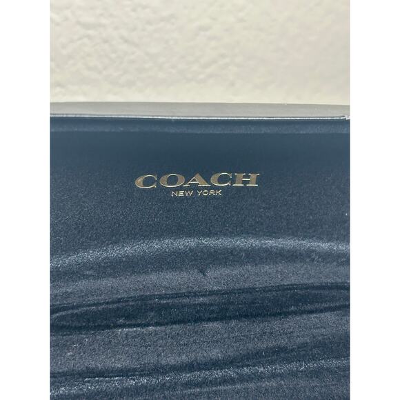 Coach Black Glasses Case Designer Sunglasses Eyewear Protective Case - Picture 6 of 10